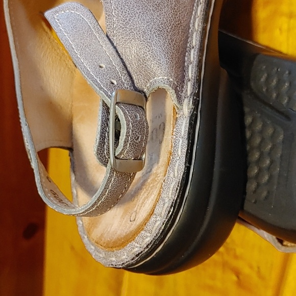 💚Ladies Finn Comfort Gray Sandals - Picture 9 of 16